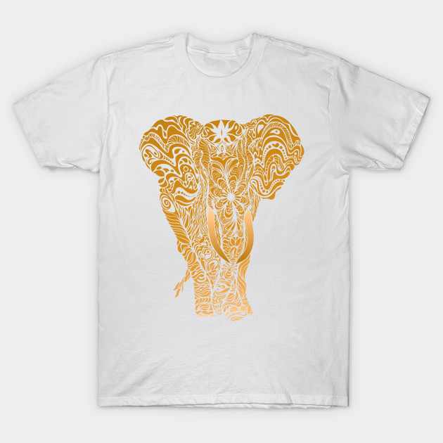 Not a circus golden elephant by #Bizzartino by bizzartino